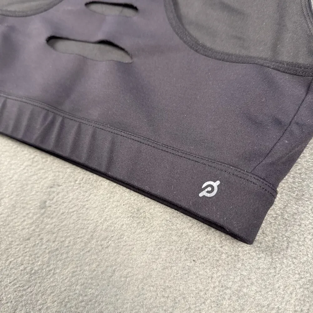 Peloton Sports Bra Size M Medium Support Black